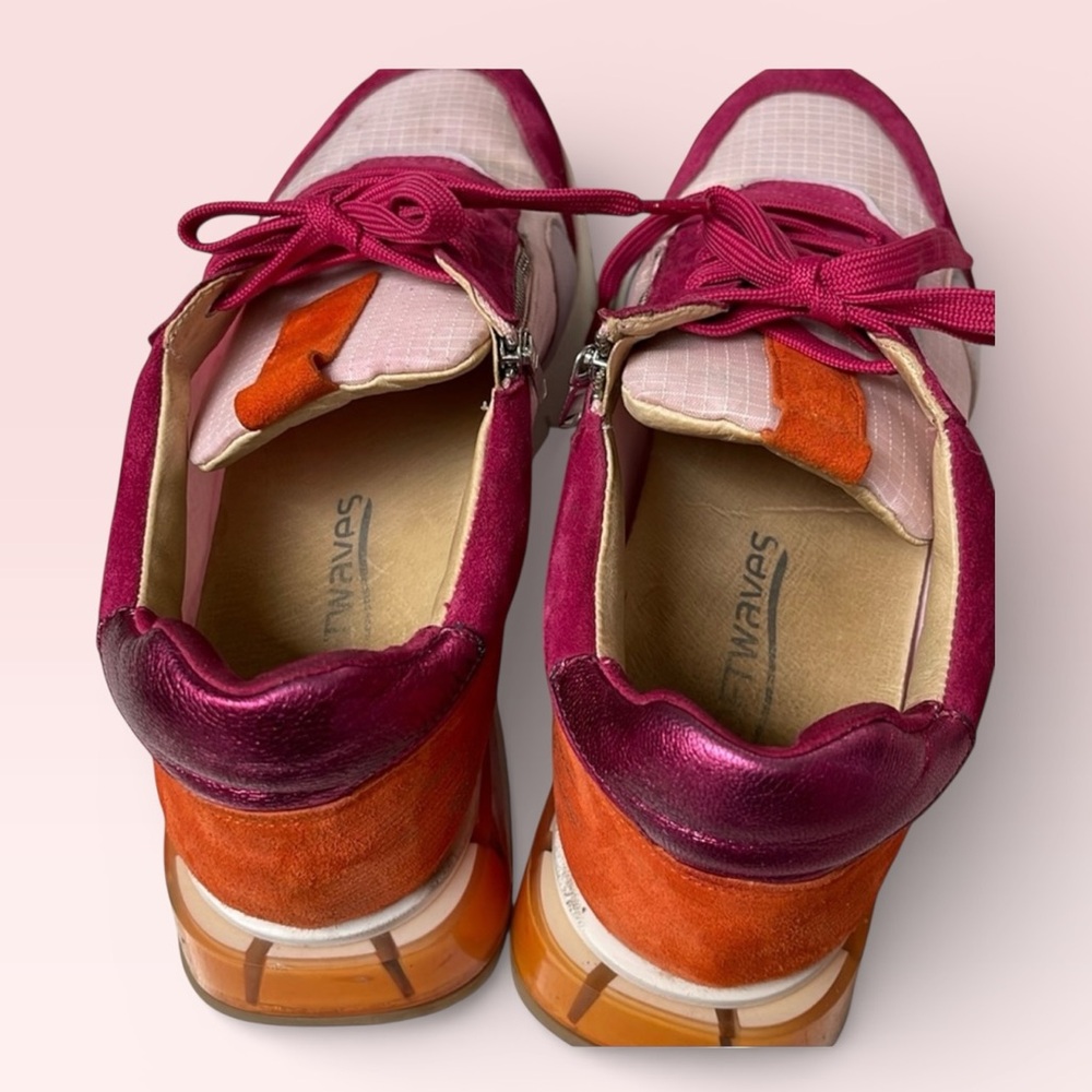 Softwaves ADAN Fuchsia Sneaker, 40 - Picture 3 of 10